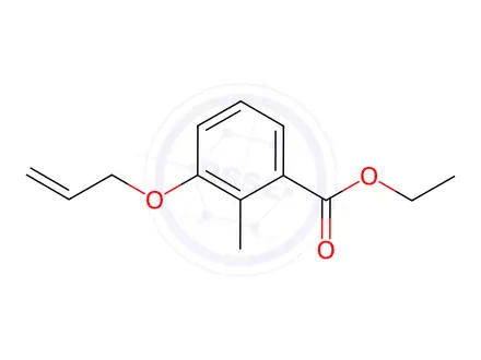 Chemical structure of Ethyl 3-(allyloxy)-2-methylbenzoate