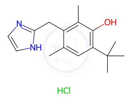 Chemical structure of Oxymetazoline Impurity 3(Hydrochloride)