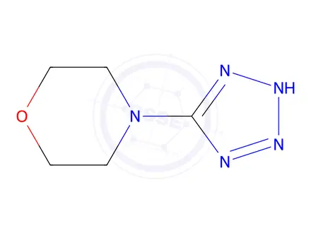 Chemical structure of 5-(MORPHOLINO)TETRAZOLE