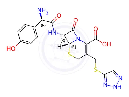 Chemical structure of Cefatrizine