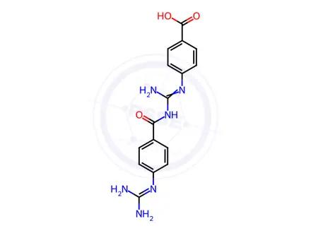 Chemical structure of Nafamostat Impurity 11