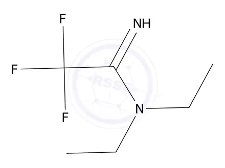 Chemical structure of N,N-Diethyl-2,2,2-trifluoroacetimidamide