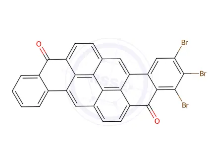 Chemical structure of Vat Orange 4