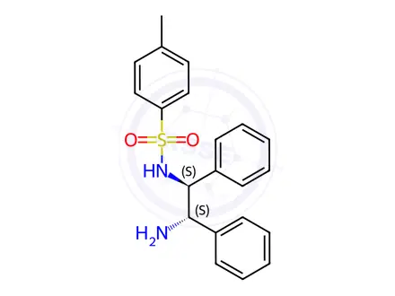 Chemical structure of (1S,2S)-N-(p-Toluenesulfonyl)-1,2-diphenylethanediamine