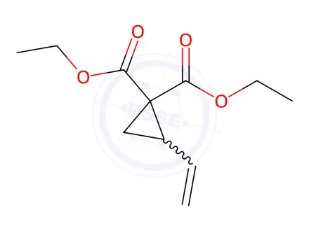 Chemical structure of Diethyl 2-Vinylcyclopropane-1,1-Dicarboxylate