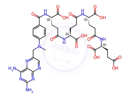 Chemical structure of Methotrexate Impurity 129