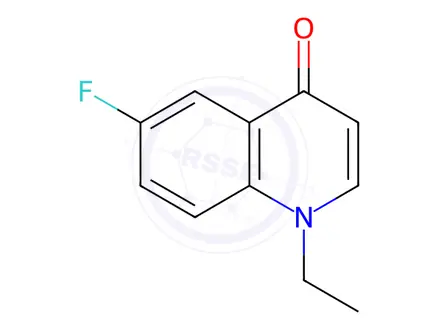 Chemical structure of 1-Ethyl-6-fluoroquinolin-4(1H)-one