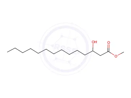 Chemical structure of Methyl 3-Hydroxytetradecanoate