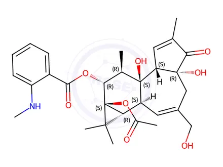 Chemical structure of Sapintoxin D