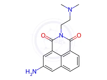Chemical structure of Amonafide