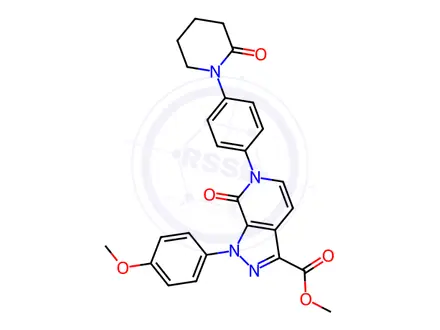 Chemical structure of Apixaban Impurity 469