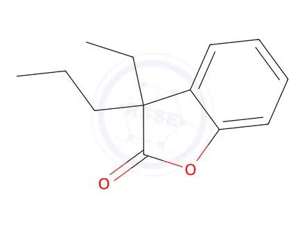 Chemical structure of 3-Ethyl-3-propylbenzofuran-2(3H)-one