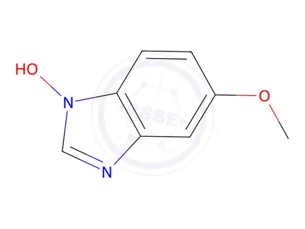 Chemical structure of 1H-Benzimidazole,1-hydroxy-5-methoxy-(9CI)