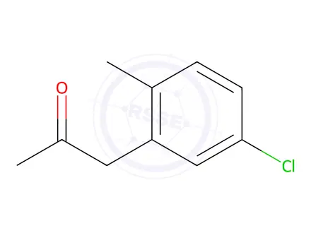 Chemical structure of 1-(5-Chloro-2-methylphenyl)propan-2-one