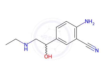 Chemical structure of Cimaterol Impurity 2