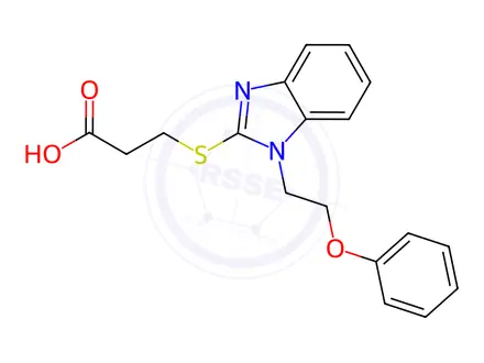 Chemical structure of Fabomotizole Impurity 9