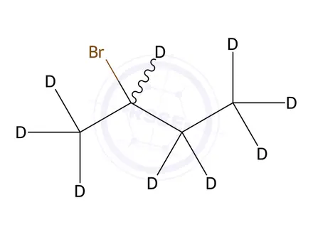 Chemical structure of 2-Bromobutane-d9