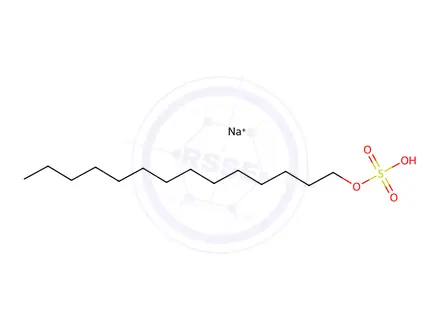 Chemical structure of Tetradecyl sulfonate sodium salt
