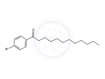 Chemical structure of 1-(4-Bromophenyl)dodecan-1-one