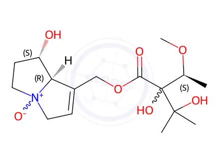Chemical structure of Europine N-oxide