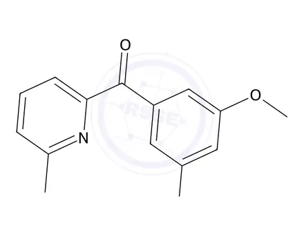 Chemical structure of (3,5-Dimethoxyphenyl)(6-methylpyridin-2-yl)methanone