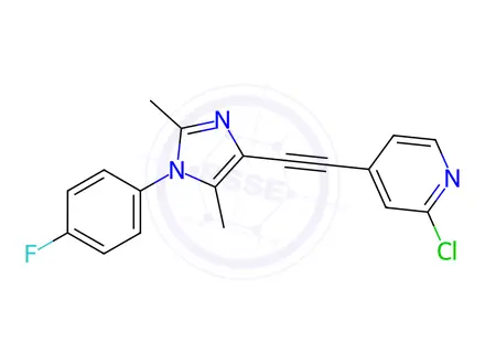 Chemical structure of Basimglurant