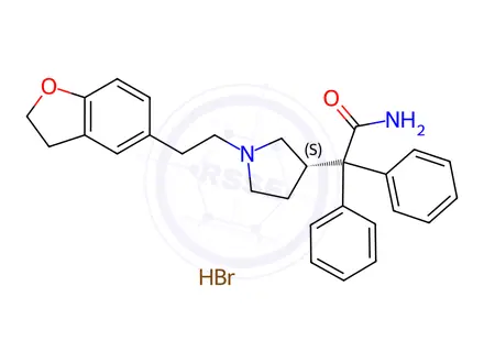 Chemical structure of Darifenacin Hydrobromide