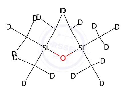Chemical structure of Hexamethyl-d18-disiloxane