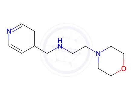 Chemical structure of (2-Morpholin-4-yl-ethyl)-pyridin-4-ylmethyl-amine