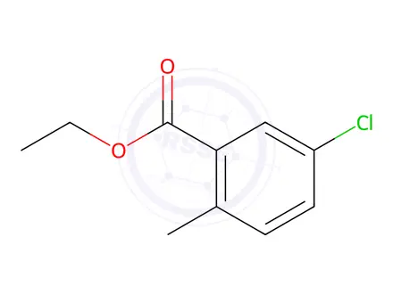 Chemical structure of Ethyl 5-Chloro-2-methylbenzoate