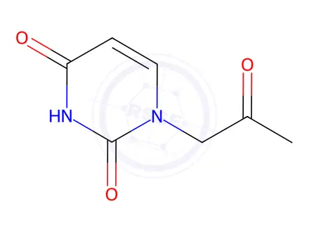 Chemical structure of 1-(2-Oxopropyl)pyrimidine-2,4(1H,3H)-dione