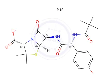 Chemical structure of Amoxicillin Impurity 58