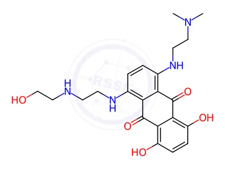 Chemical structure of Mitoxantrone Impurity 49