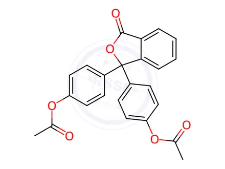 Chemical structure of Biacetate phenolphthalein