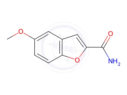 Chemical structure of 5-Methoxybenzofuran-2-carboxaMide