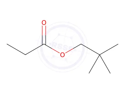 Chemical structure of Propionic acid 2,2-dimethylpropyl ester