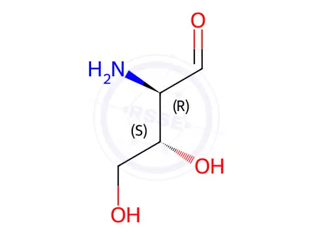 Chemical structure of erythrosamine