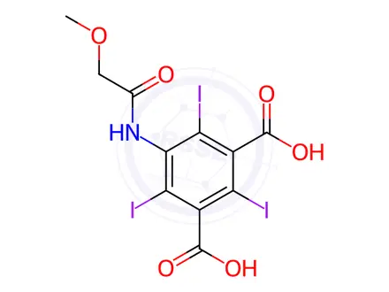 Chemical structure of Iopromide Impurity DPLA-II-ZZA