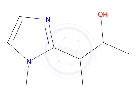 Chemical structure of 3-(1-Methyl-1h-imidazol-2-yl)butan-2-ol
