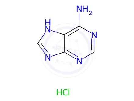 Chemical structure of Adenine Hydrochloride