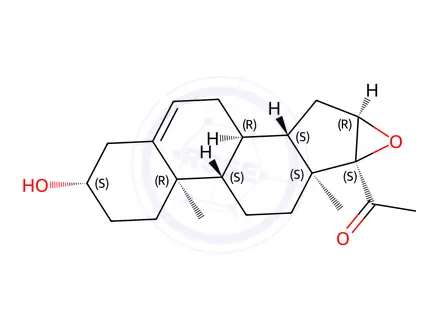 Chemical structure of Pregnenolone Impurity 25