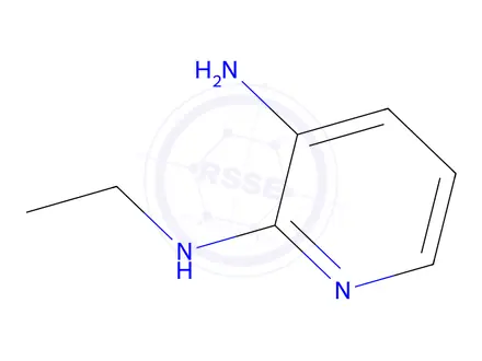 Chemical structure of 2-N-ethylpyridine-2,3-diamine