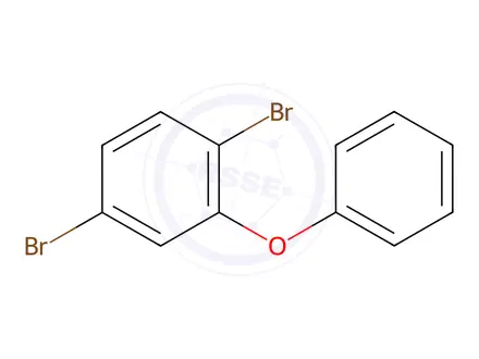 Chemical structure of 2,5-Dibromodiphenyl Ether