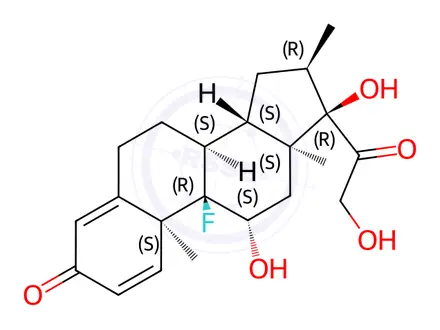 Chemical structure of Dexamethasone