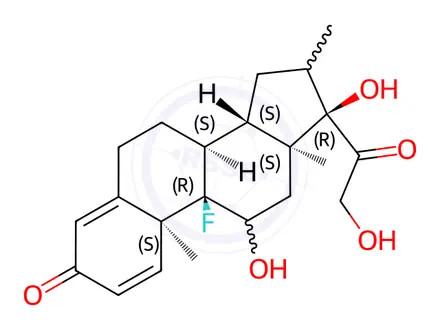 Chemical structure of Betamethasone Impurity 22