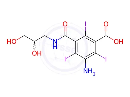 Chemical structure of Iopromide Impurity DPLA-III-ZZE