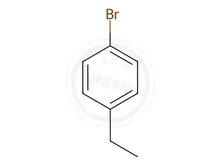 Chemical structure of 1-Bromo-4-ethylbenzene