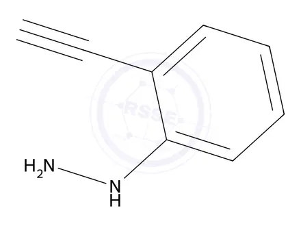 Chemical structure of (2-Ethynylphenyl)hydrazine