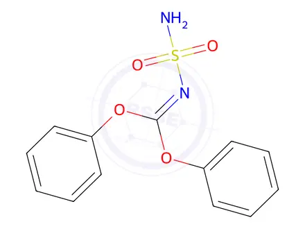 Chemical structure of Diphenyl sulfamoylcarbonimidate