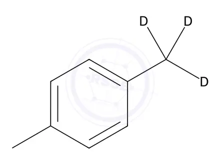 Chemical structure of p-Xylene-α,α,α-d3